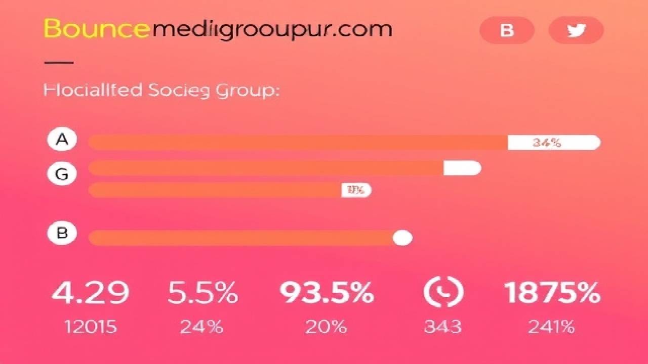 Bouncemediagroup.com Social Stats