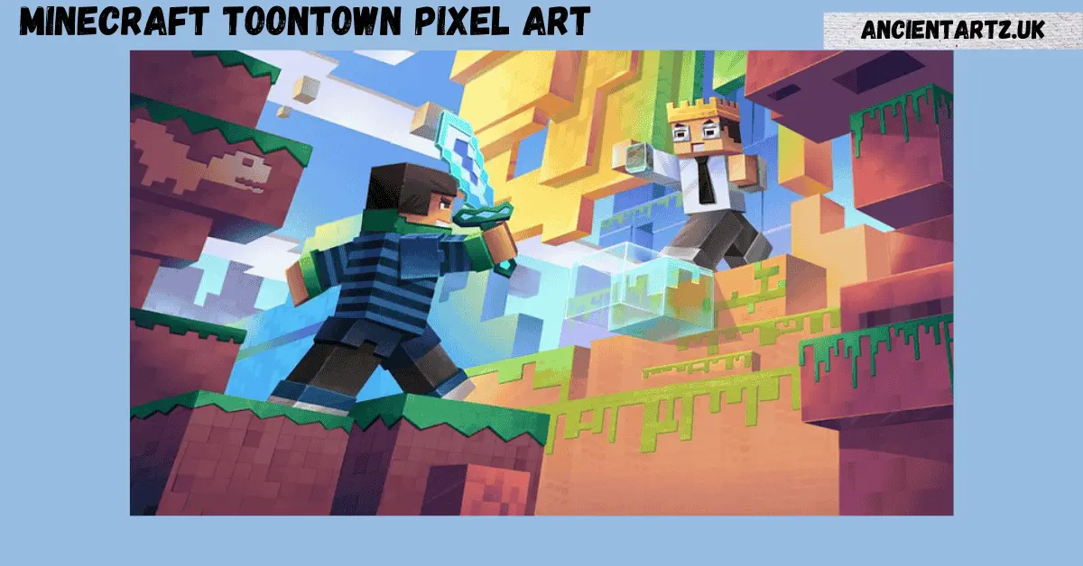 Minecraft Toontown Pixel Art