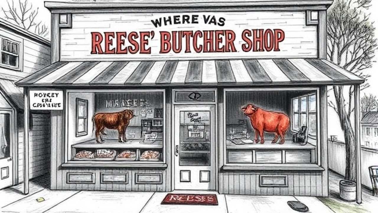 Where Was The Reese Butcher Shop In