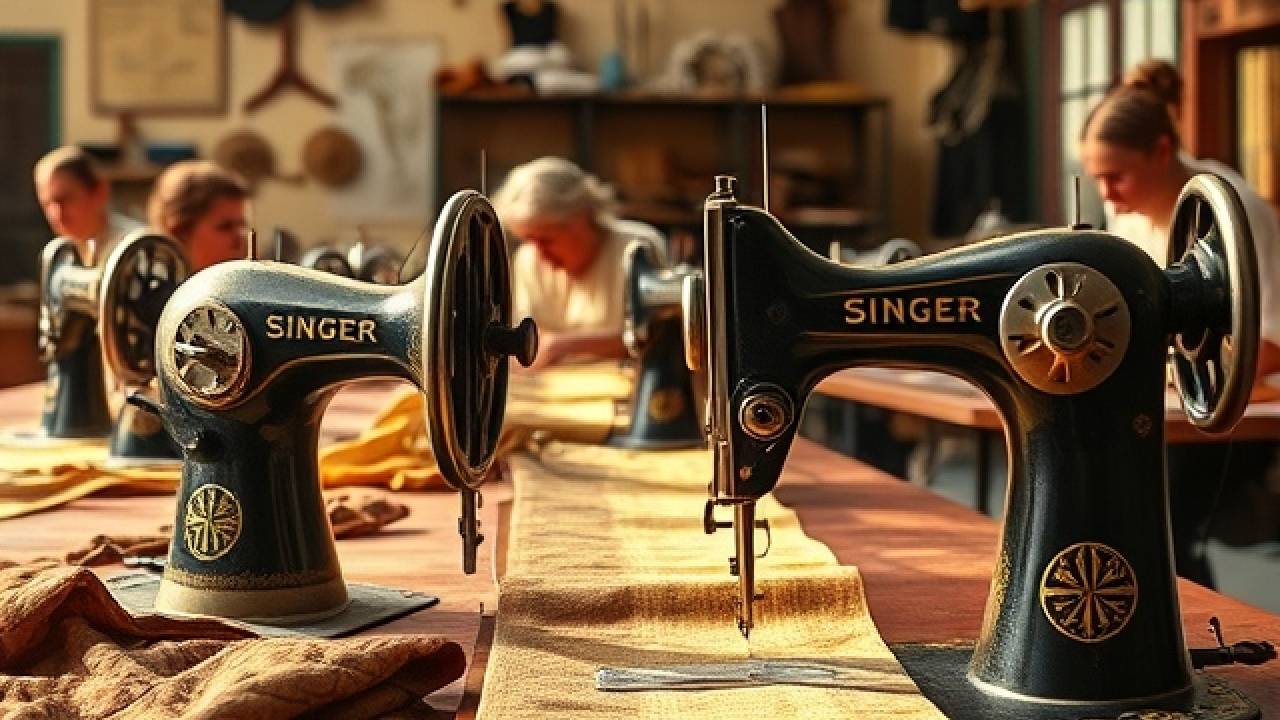 616 North Escondido California Singer Sewing Machine