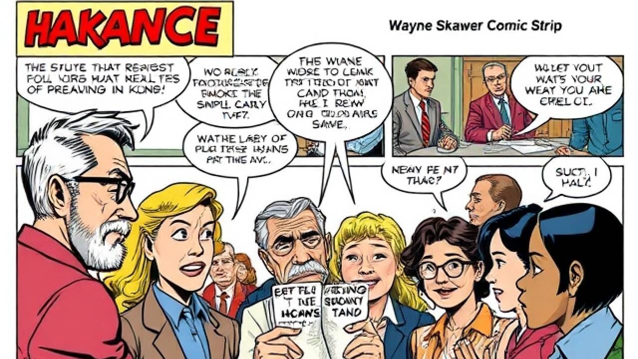 Wayne Skawer Comic Strip